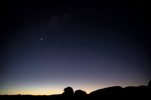 One of the purest sky of the planet