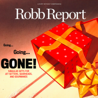 Robb Report Cover - December 2018