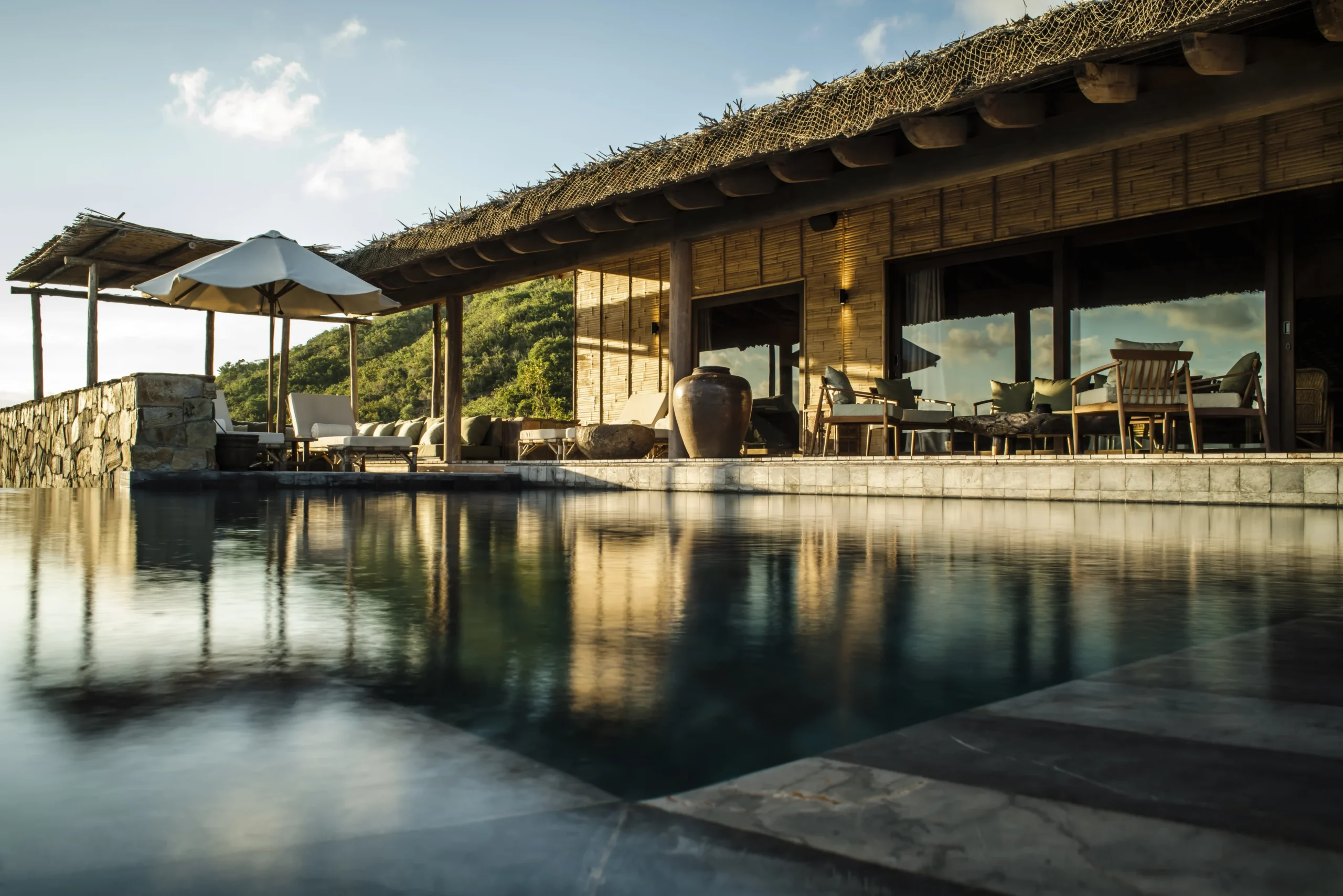 Zannier Bãi San Hô - Piscine de la Grand Bay Pool Villa donnant sur la baie
