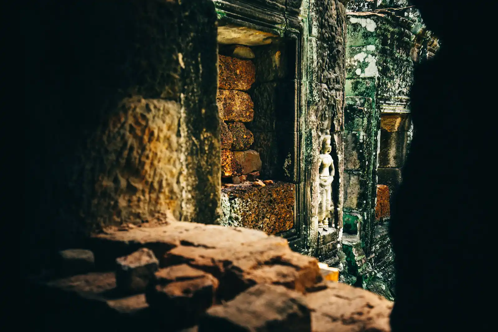 Aperçu des temples d'Angkor Wat au Cambodge
