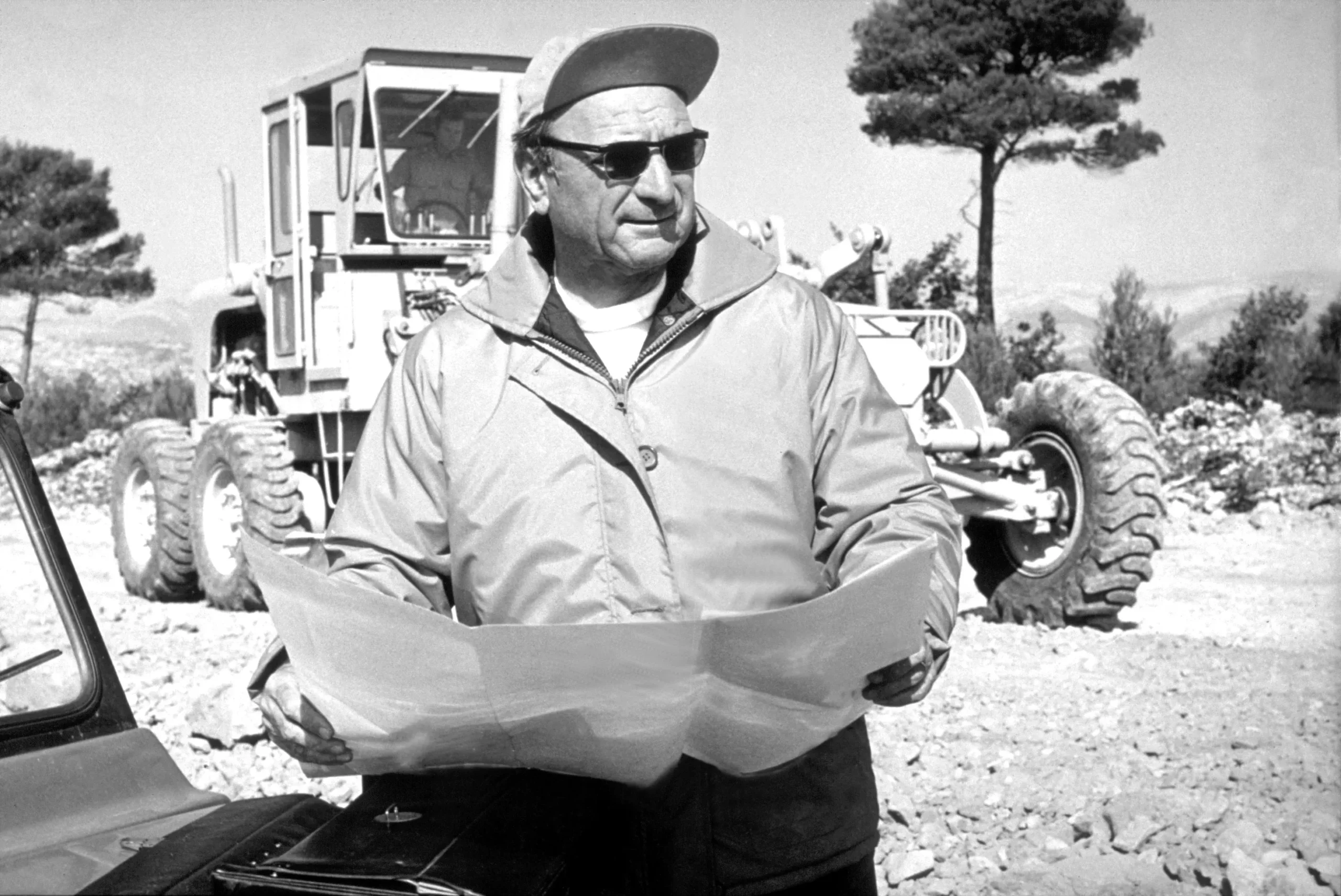 Paul Ricard on Ile de Bendor in 1950