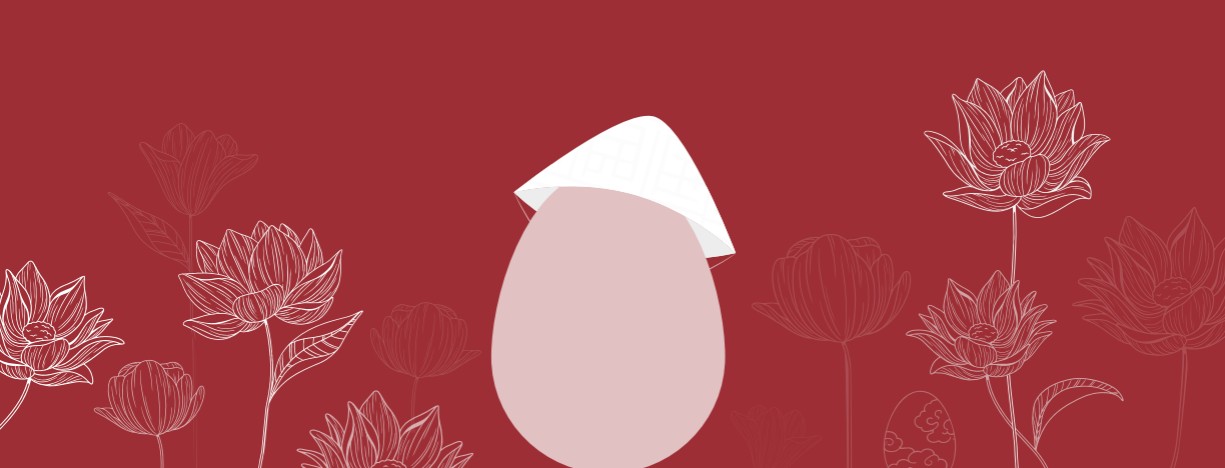 Banner for Easter celebration at Zannier Bãi San Hô, Vietnam