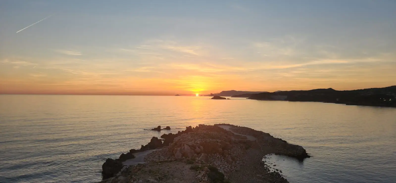 Coucher de soleil à Zannier Île de Bendor © Quentin Guiraud