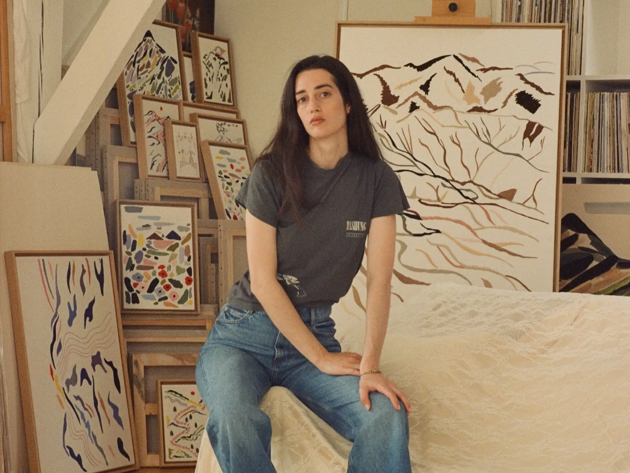Zannier Ile de Bendor, France - Célia Bruneau, artiste plasticienne dans son atelier