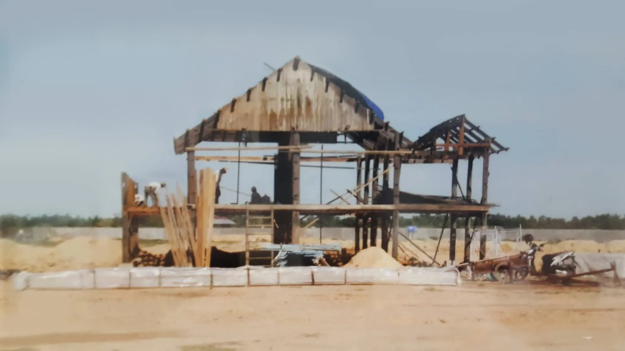 Zannier Phum Baitang, Siem Reap, Cambodia - Dissassembled Sunset Lounge before being transported