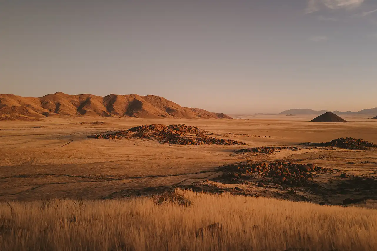 Zannier Sonop, Hardap, Namibia - Desertic Landscape photographed by Amelia Lebrun of the lodge surroundings.