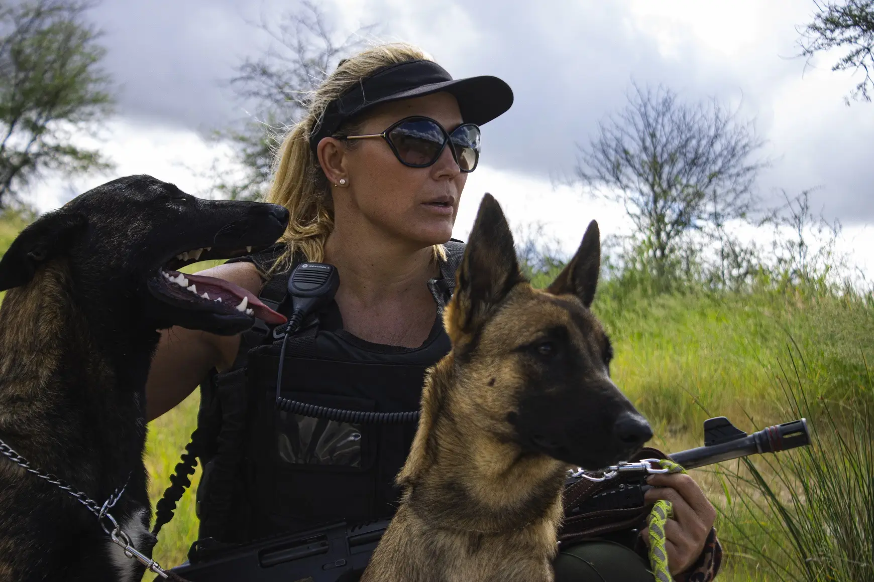 Zannier Omaanda, Windhoek, Namibia - Anti-poaching troop with K9 units
