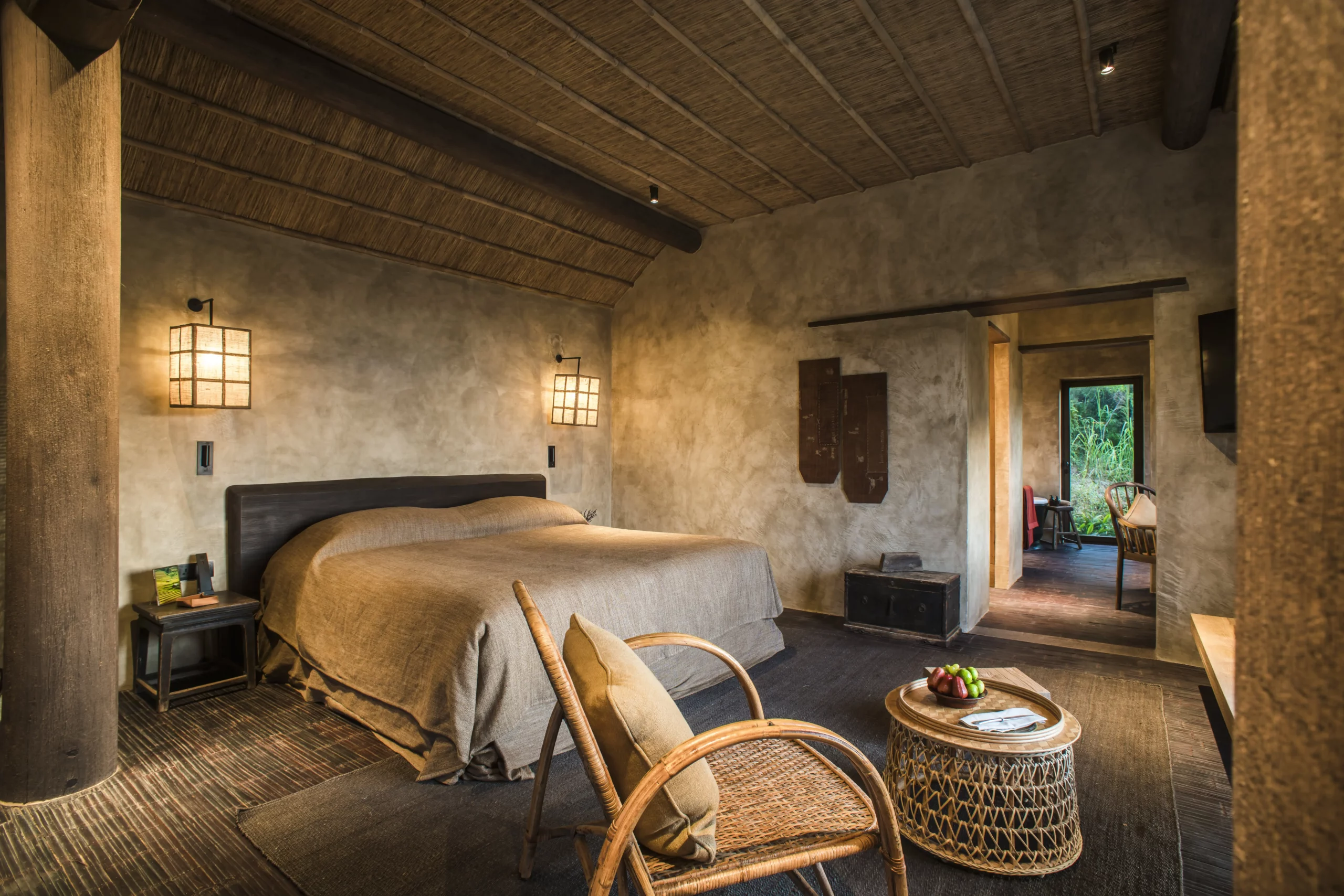 Zannier Bãi San Hô, Dak Lak, Vietnam - Hill Pool Villa with natural materials and a modest interior