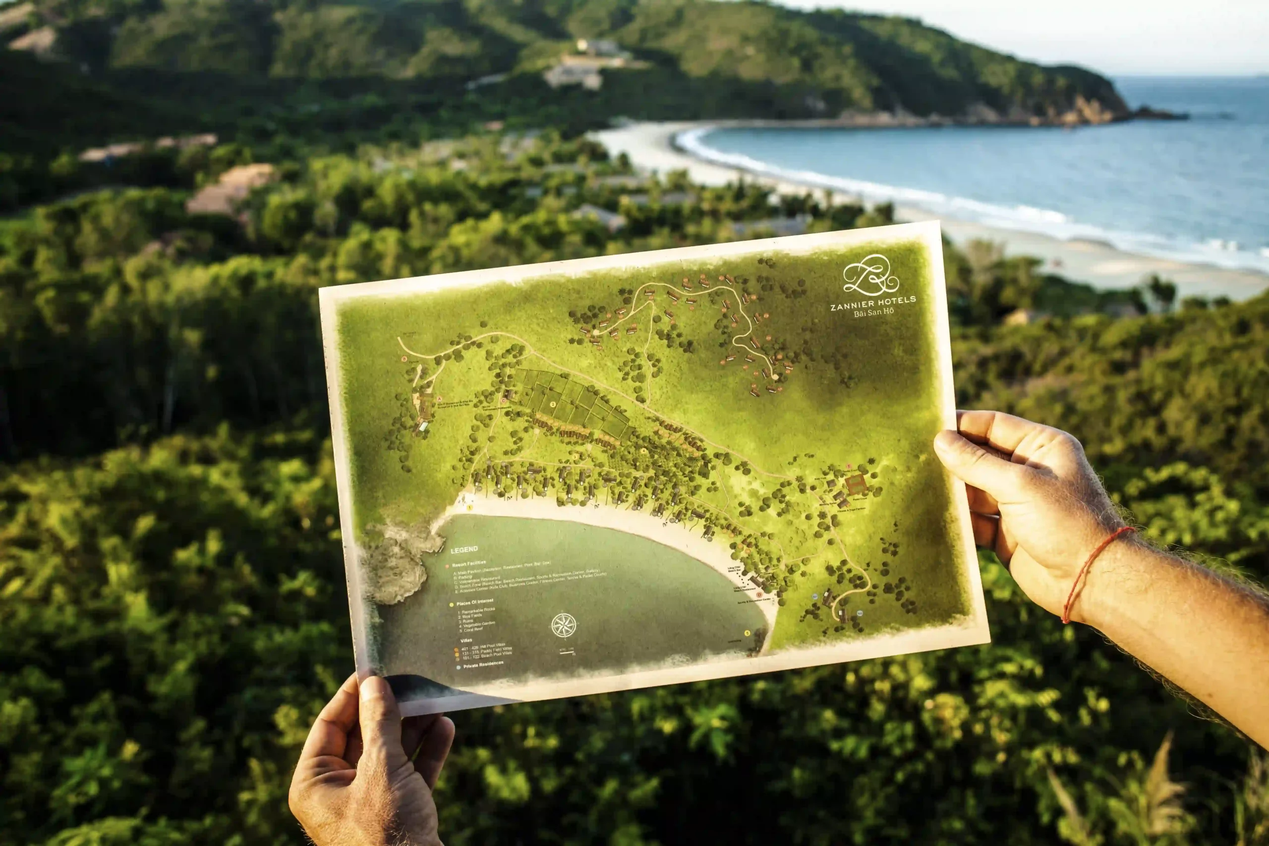 Zannier Bãi San Hô in Vietnam, great example of how the site inspired the concept