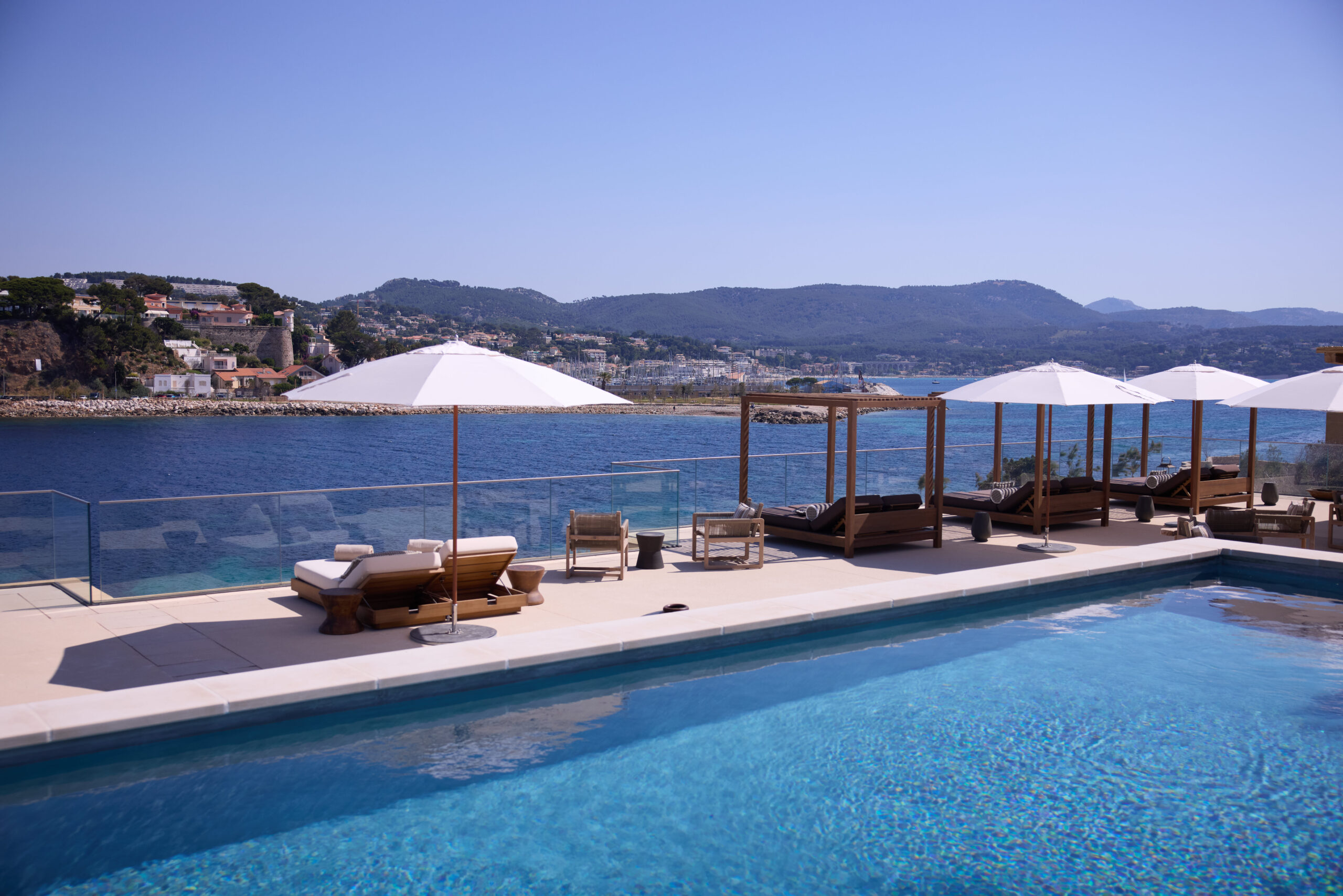 Zannier Île de Bendor, Bandol, France - Soukana Pool overlooking the Mediterranean Sea