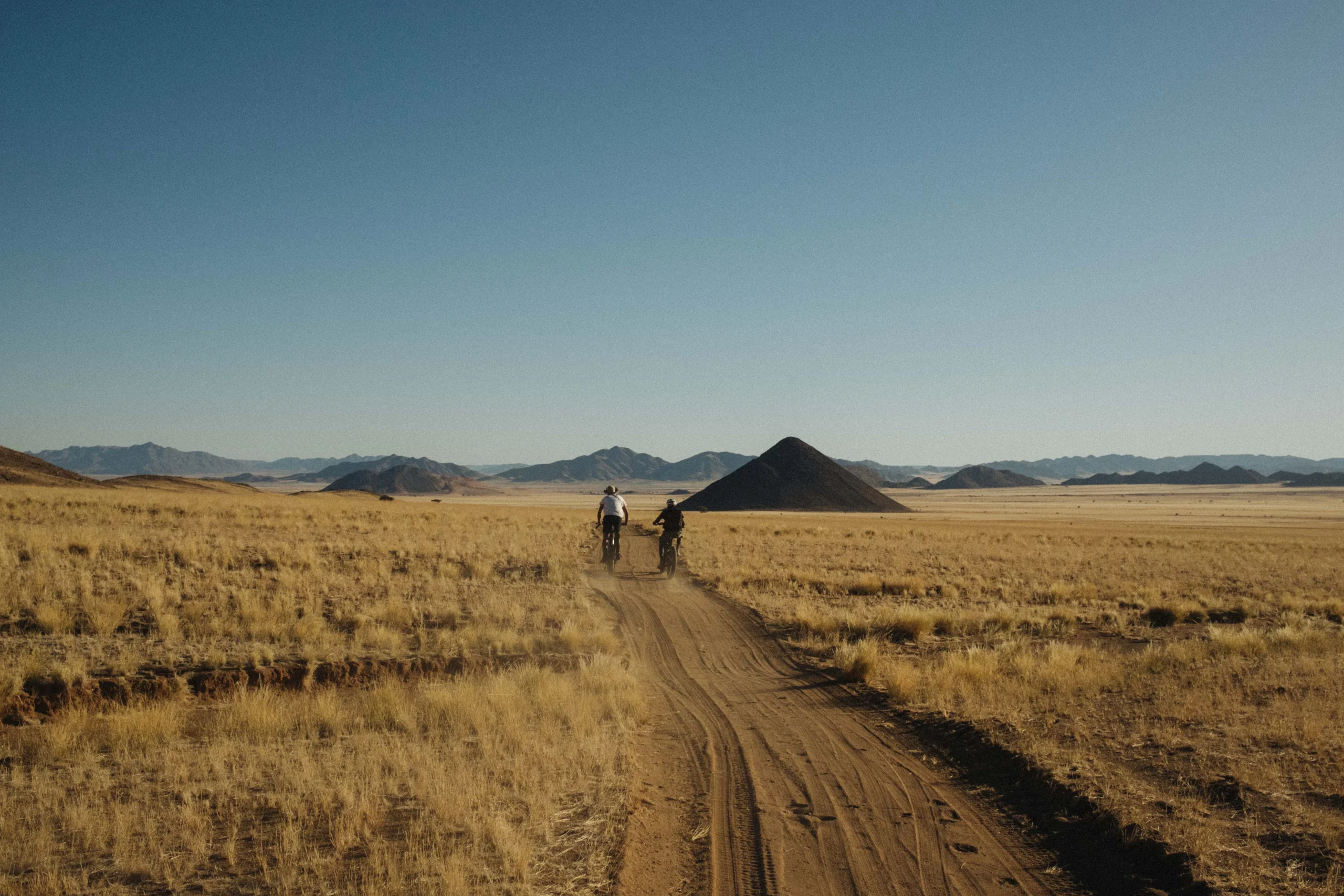 Zannier Sonop, Hardap, Namibia - Electric fat bike trail amongst the Namib Desert in daytime